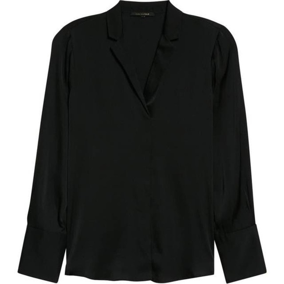 KOBI HALPERIN Rebekah Long-Sleeve Silk Blouse - Picture 4 of 6